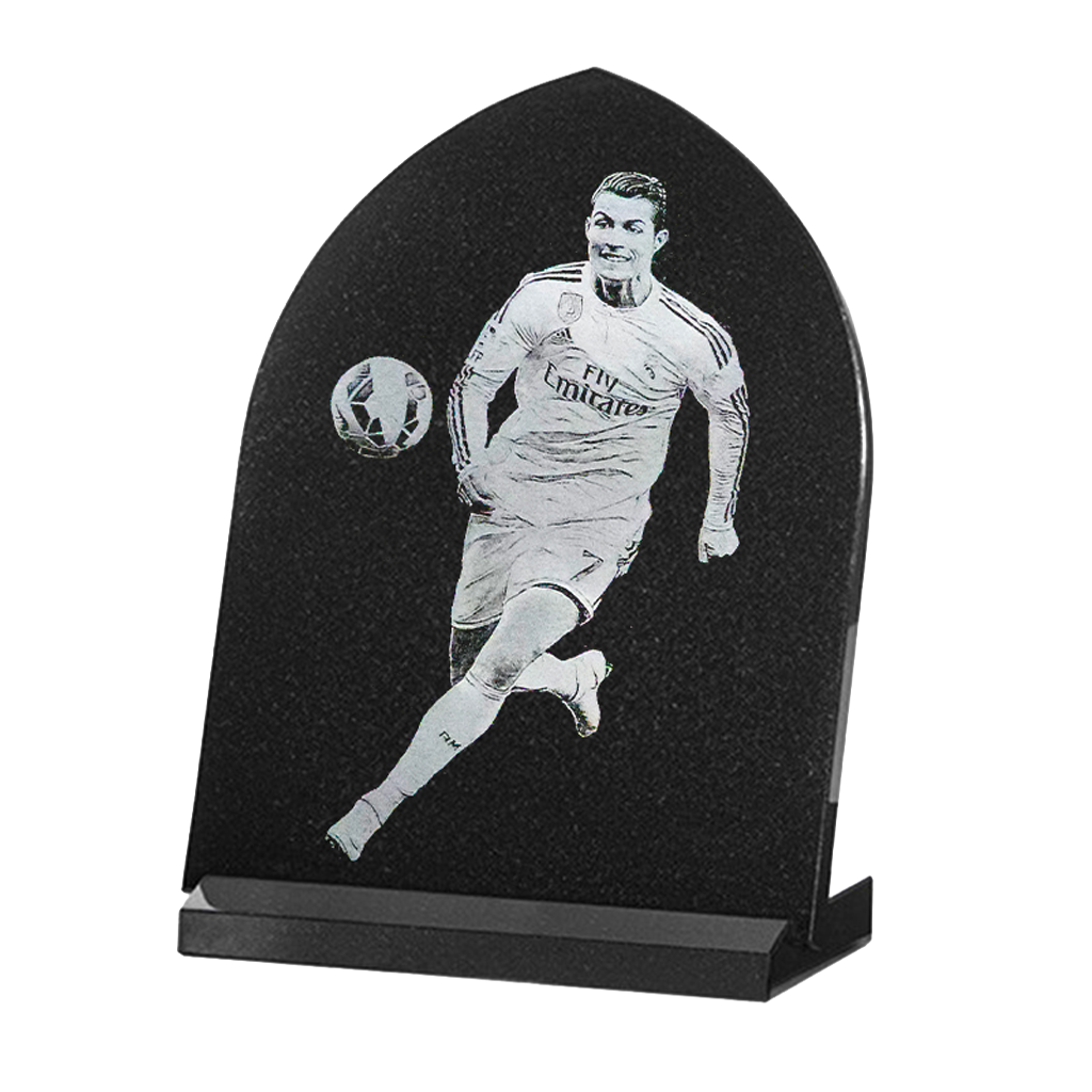 Plaque funéraire Ronaldo